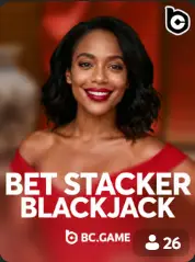 Bet Stacker Blackjack BC Game UAE game cover