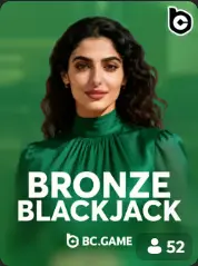 Bronze Blackjack BC Game UAE game cover