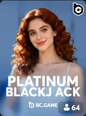 Platinum Blackjack BC Game UAE game cover