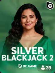 Silver Blackjack 2 BC Game UAE game cover