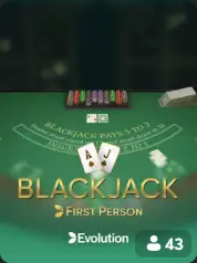 Blackjack First Person BC Game UAE game cover